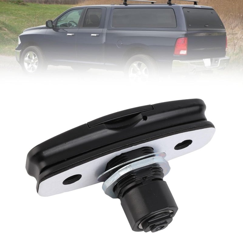 VINGVO Truck Cap Lock Replacement with 2 Keys,Truck Cap Twist Handle Kit Manual Unlocking Enhanced Security 113436 100XQ for Leer Truck Caps 100XQ 100XL 100XR TSC700 - Image 2